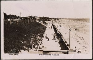 The Promenade, Parkdale circa 1935. Shirley Jones collection of Victorian postcards.;Image courtesy State Library of Victoria.